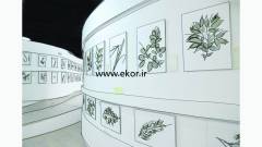 طراحی موزه گیاه شناسی فرانک رکوعی