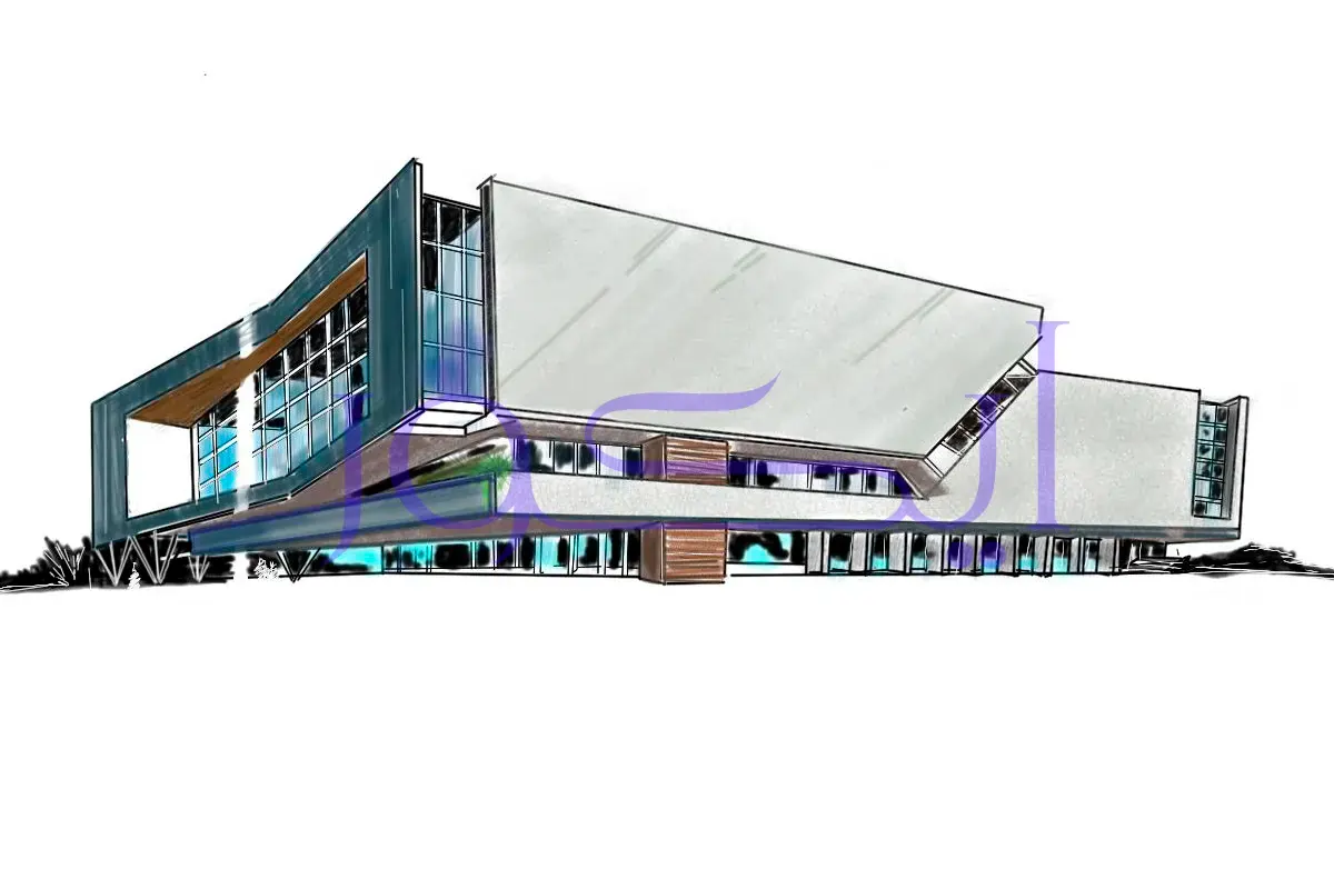 تحلیل چیدمان فضاها در فرایند طراحی دیجیتال پروژه فرانک رکوعی