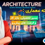 رشته‌ی معماری: مسیر تحصیلی، بازار کار و فرصت‌های پیش‌رو در سایت آموزش معماری ایکور